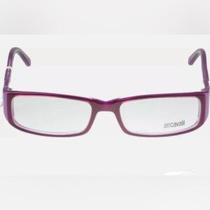 Just Cavalli JC298 077 Purple Plastic Optical Eyeglasses Frame 52-16-130 JC 298